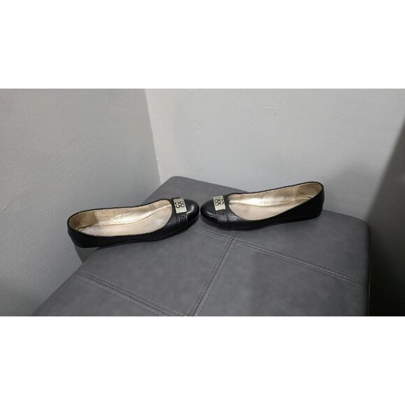 Coach Ballet Flats Coach Loafers London Womens Size 6B Black Balletcore Comfort - Picture 4 of 9